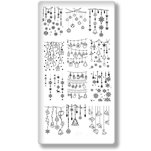 Stamping Schablone Xmas 20