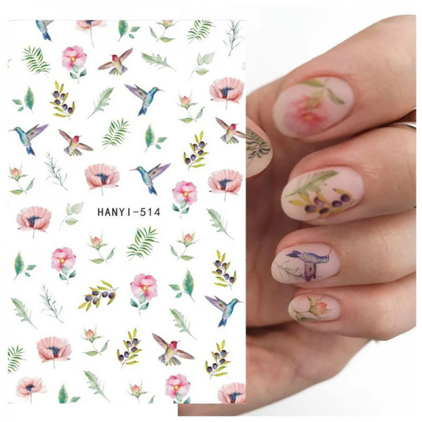 Nail Sticker Sommer 16