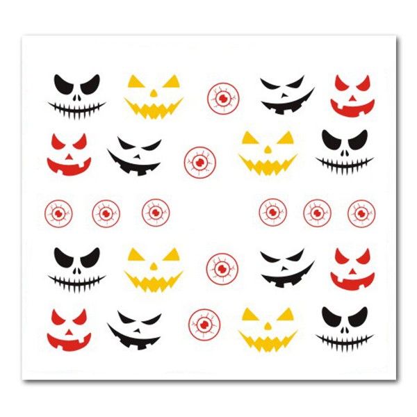 Nailart Tattoo Halloween 10