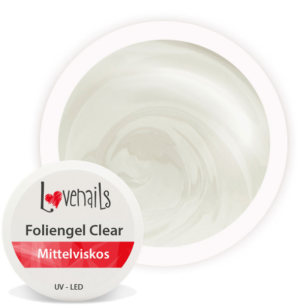 Folien Gel Clear für Transferfolien Nailart