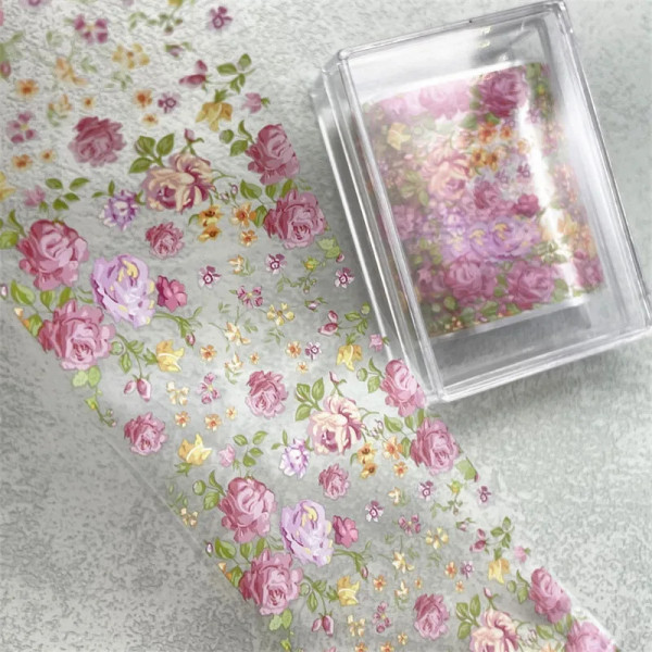 Transferfolien Blume 8