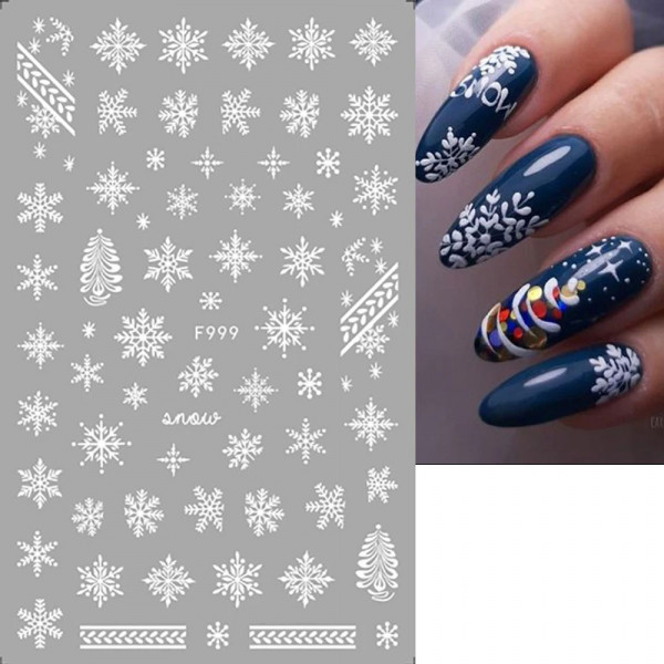Xmas Nail Sticker für Weihnachten