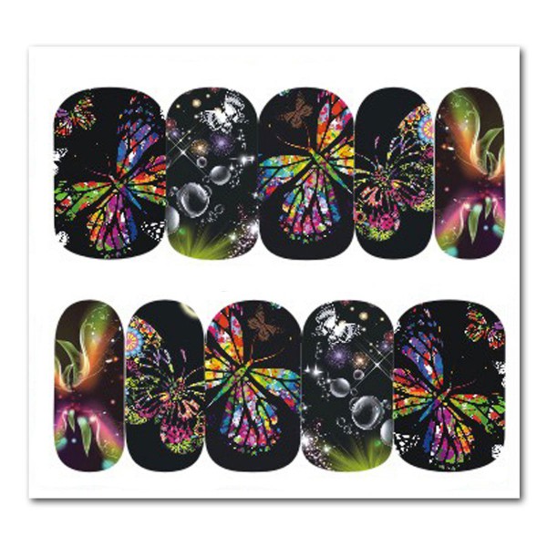Nailart Tattoo Schmetterling Nr. 19