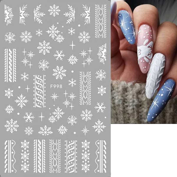 Xmas Nail Sticker für Weihnachten