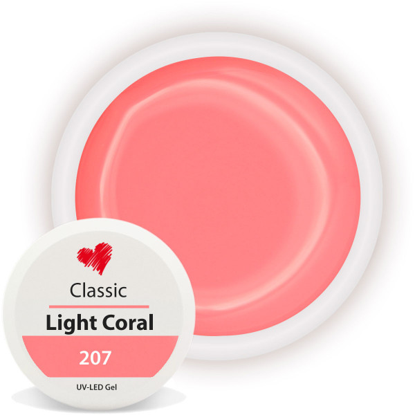 Light coral Farbgel Classic Nagelmodellage