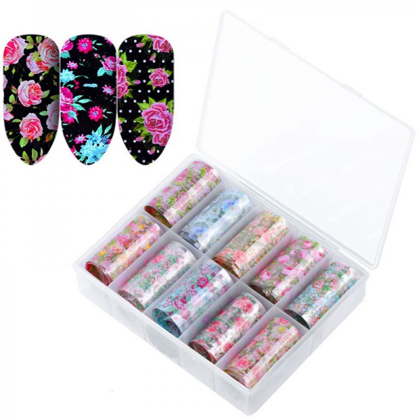 Transferfolien Box Blume Sommer