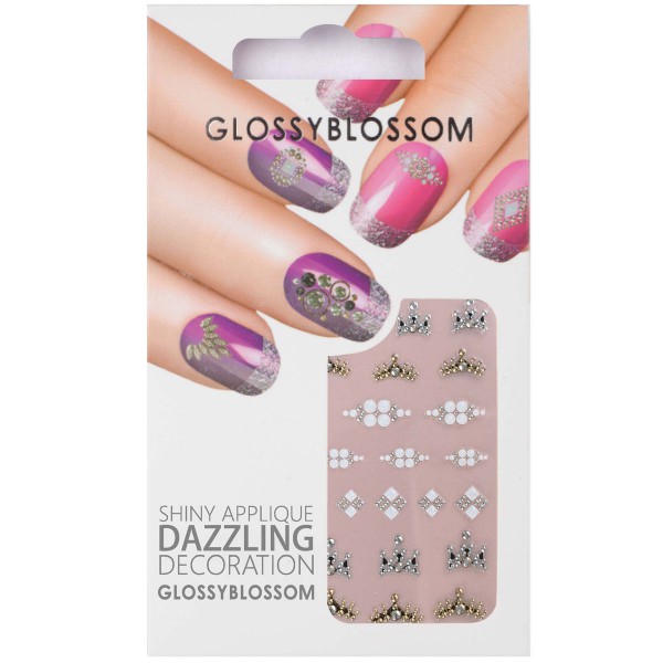 Glossy Blossom Nail Sticker 22