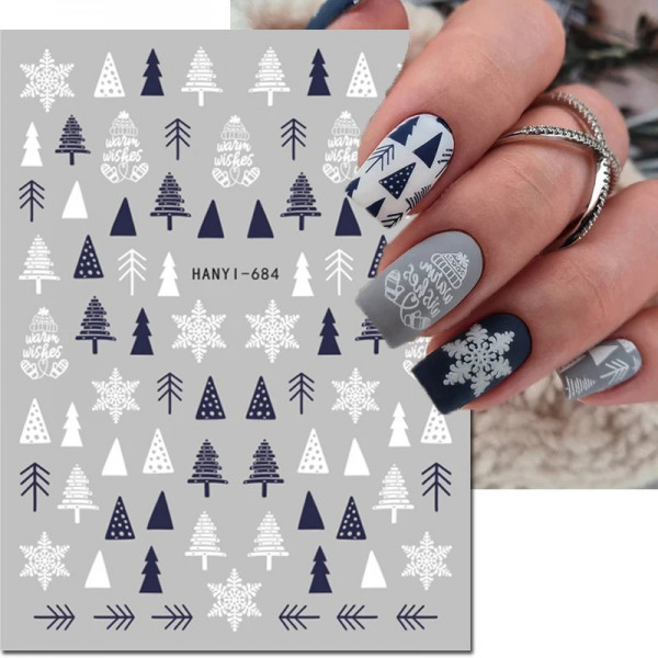 Nail Sticker Winter 7