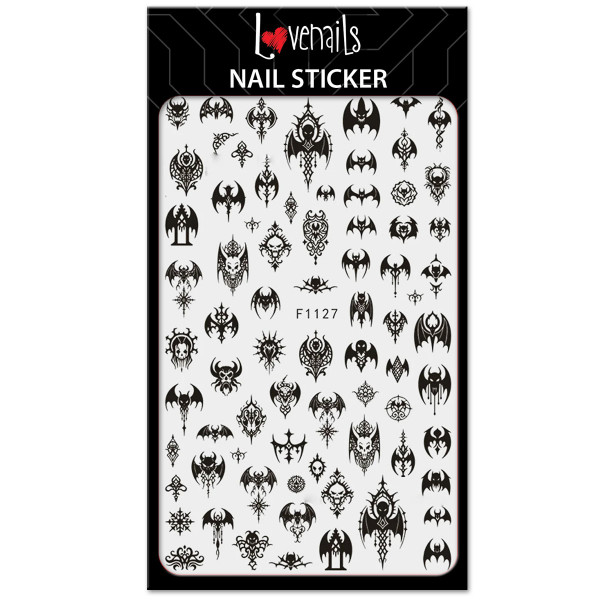 Nail Sticker Halloween nailart