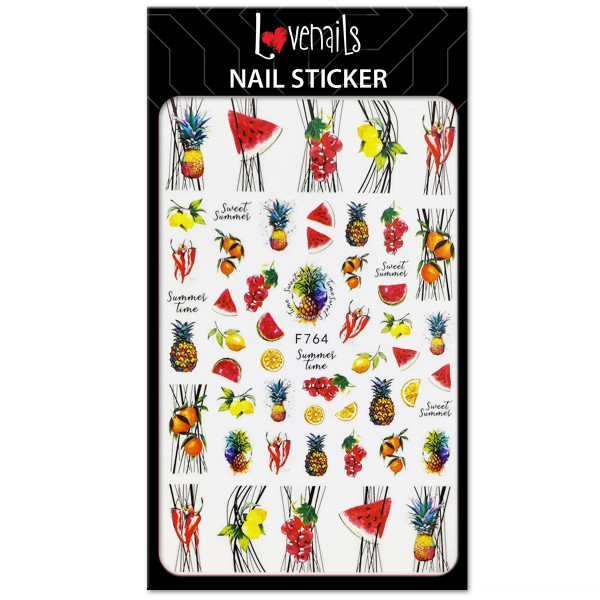 Nail Sticker Obst