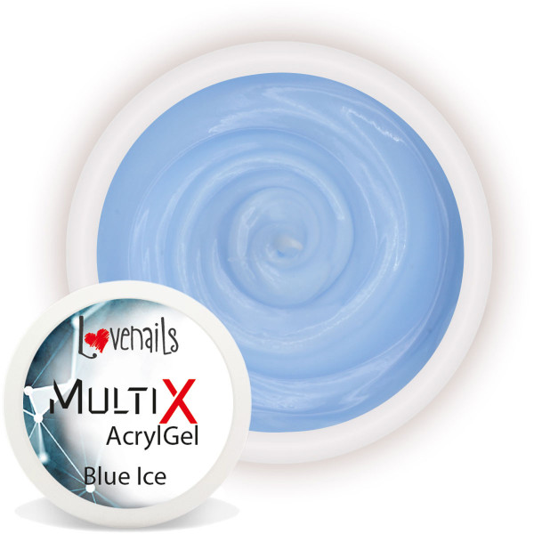 Multi-X AcrylGel blue ice Modellage