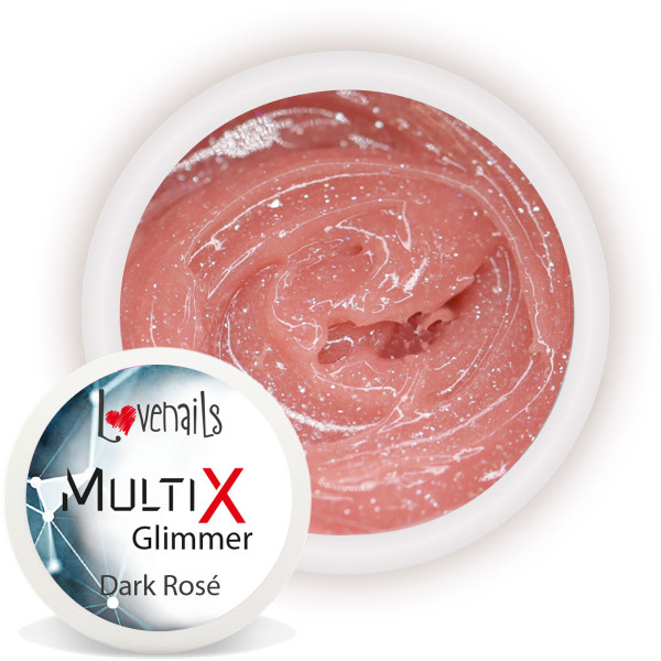 AcrylGel Glimmer - Dark Rosé