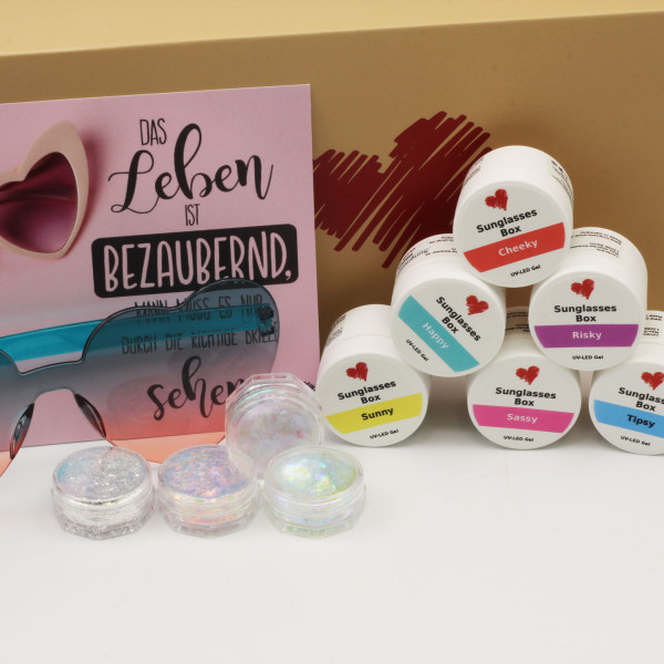Lovenails Sunglasses Box glass gele trend 2025