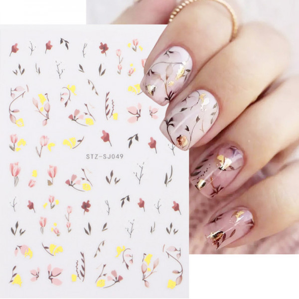 Blume Nail Sticker für Nageldesign