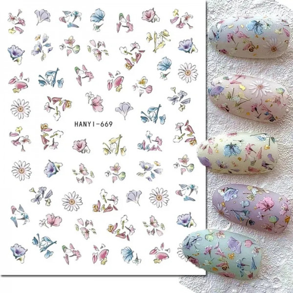 Nail Sticker Frühling 34