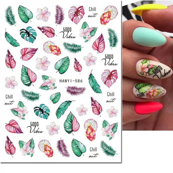 Nail Sticker Sommer