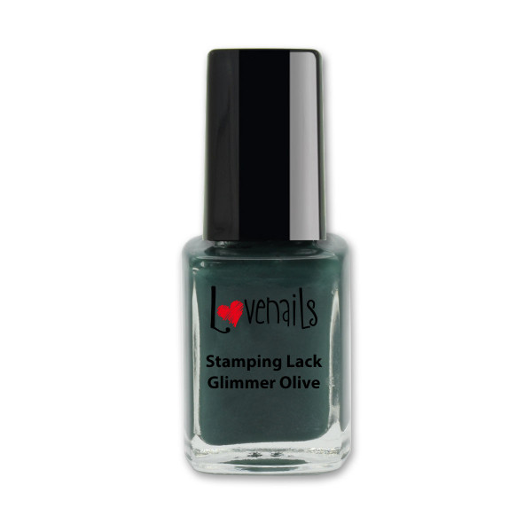Stamping Lack Glimmer Olive