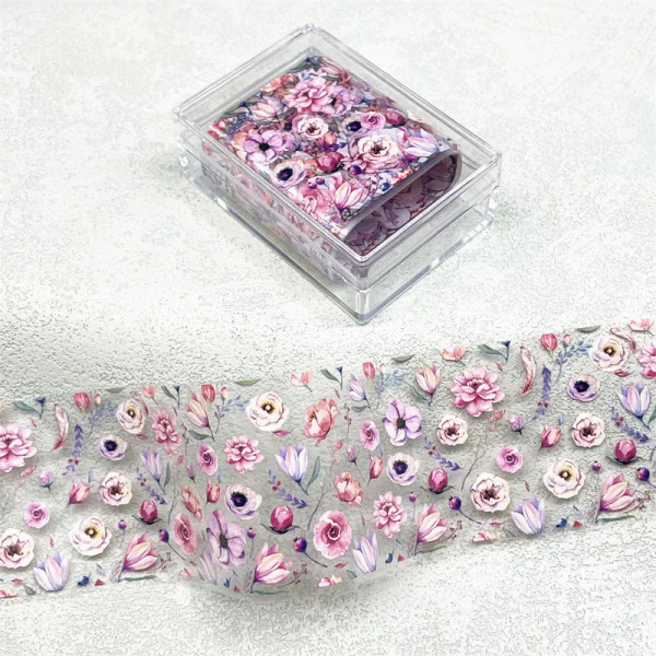 Transferfolien Blume 12