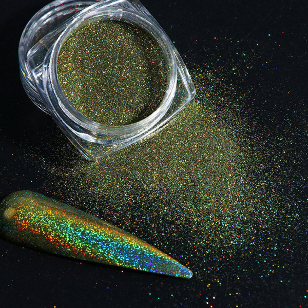 Holo glitter nailart glitzer puder