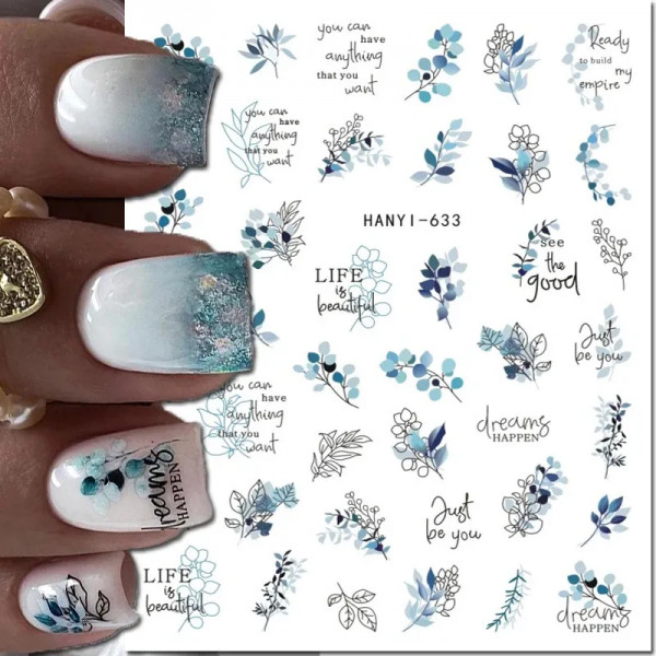 Nail Sticker Frühling 28