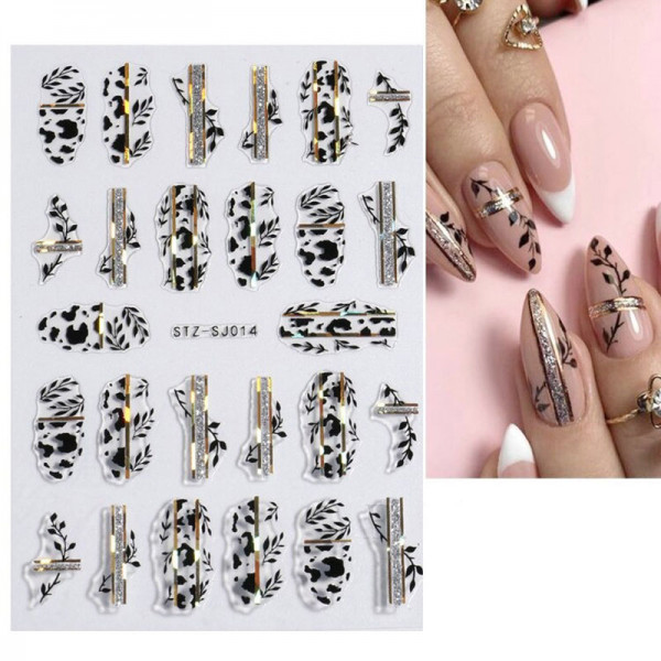 Leo Blume Nail Sticker für Nageldesign