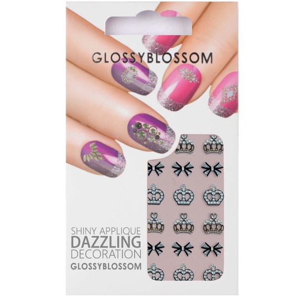 Glossy Blossom Nail Sticker 2 Krone
