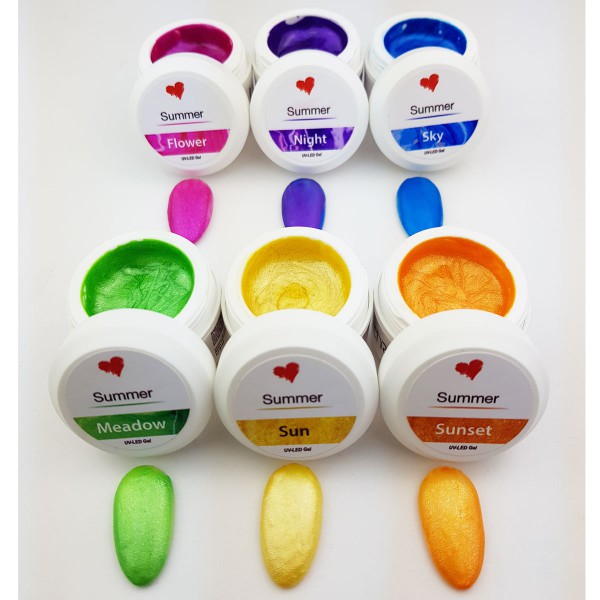 Summer Farbgel Set