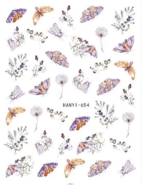 Nail Sticker Frühling 37