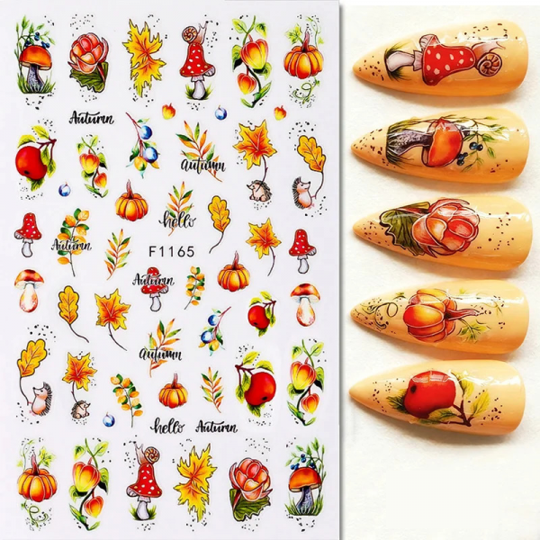Nail Sticker Herbst 16