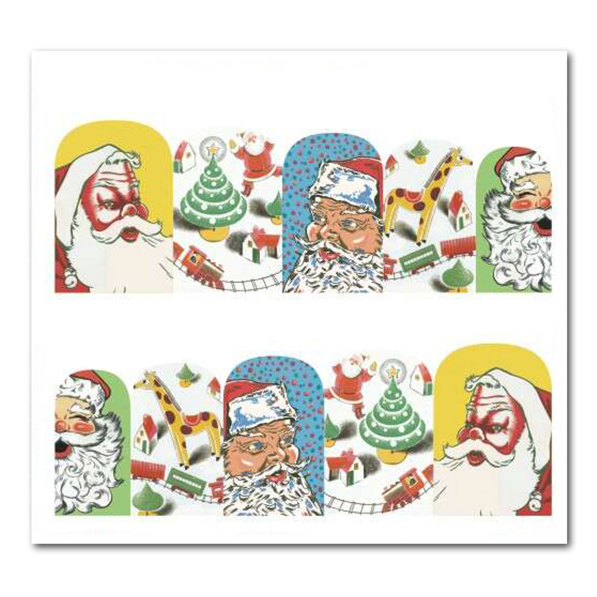 Nailart Tattoo Weihnachten 35
