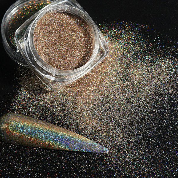 Holo glitter nailart glitzer puder