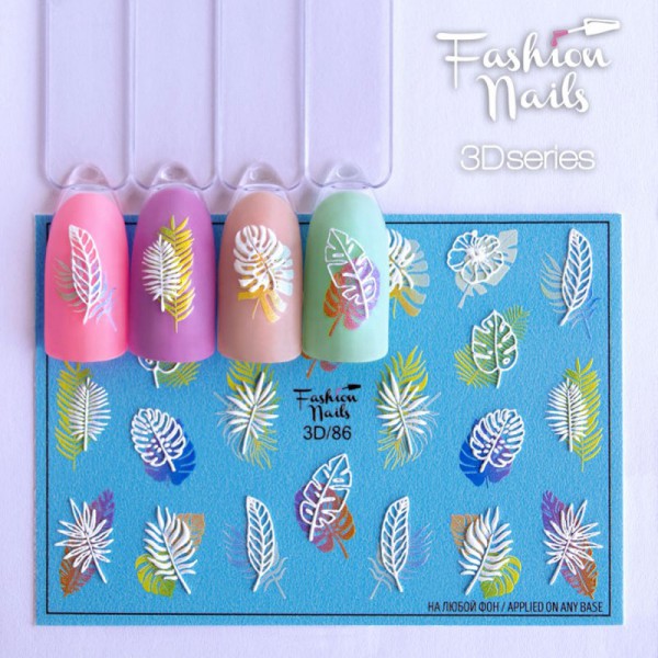 3D Nail Slider Frühling Blumen