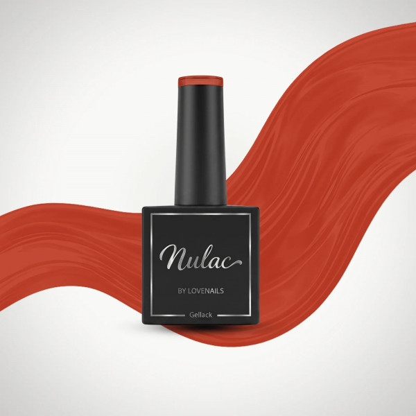 Lovenails Nulac UV Gellack Light Brick 10ml – Edle Flasche mit echtem Farbkopf