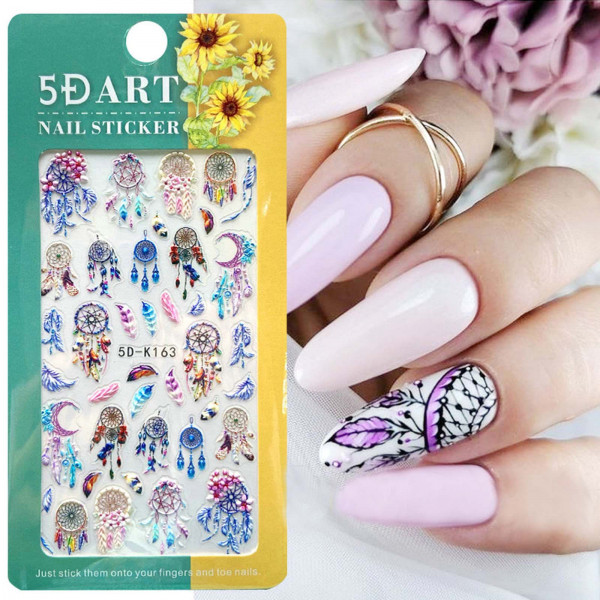 3D Nail Sticker Traumfänger nailart