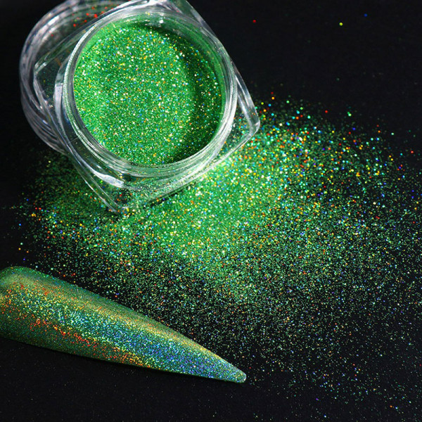 Holo glitter nailart glitzer puder