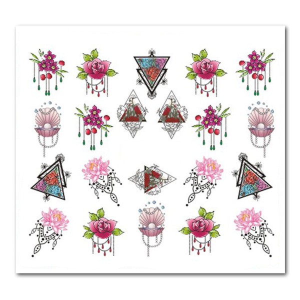 Mandala Nailart Tattoo Wraps Slider