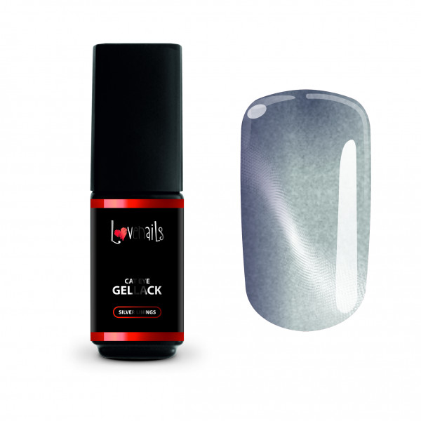 Cat Eye Gellack Silver Linings