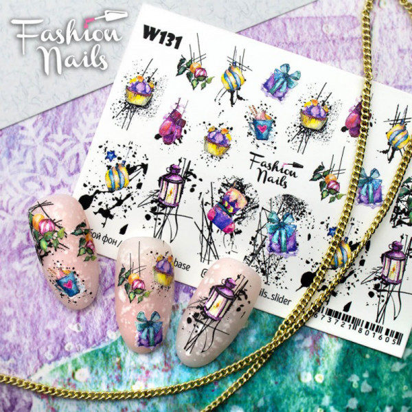 Weihnachten Slider Fashion Nails 