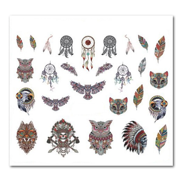 Nailart Tattoo Traumfänger 19