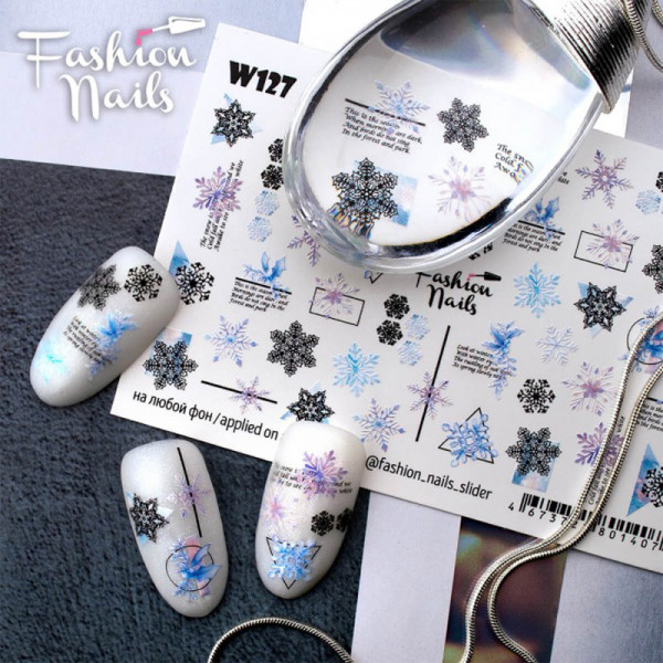 Weihnachten Slider Fashion Nails 