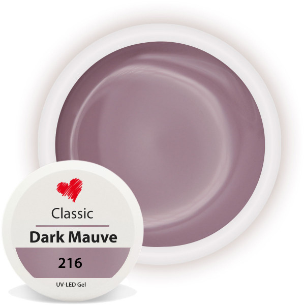 Dark mauve Farbgel Classic Nagelmodellage