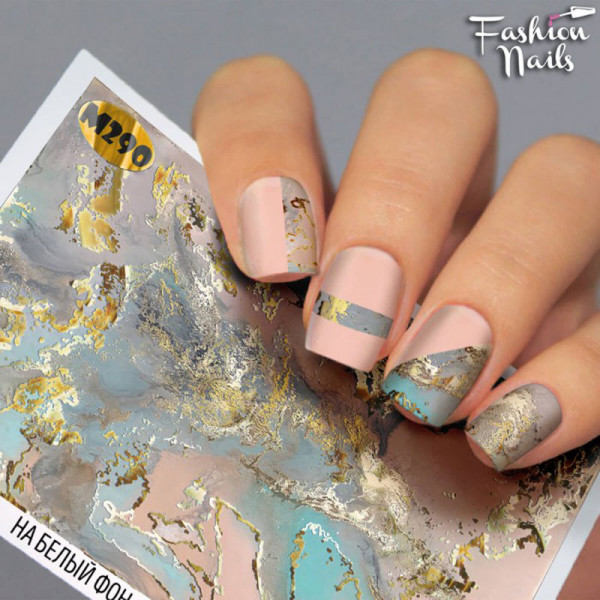  Marmor Metallic Slider von FashionNails 