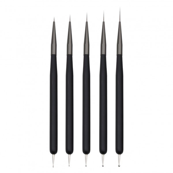 5 Fineliner Dotting Tool schwarz