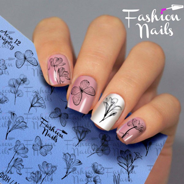 Airbrush Nail Slider 12