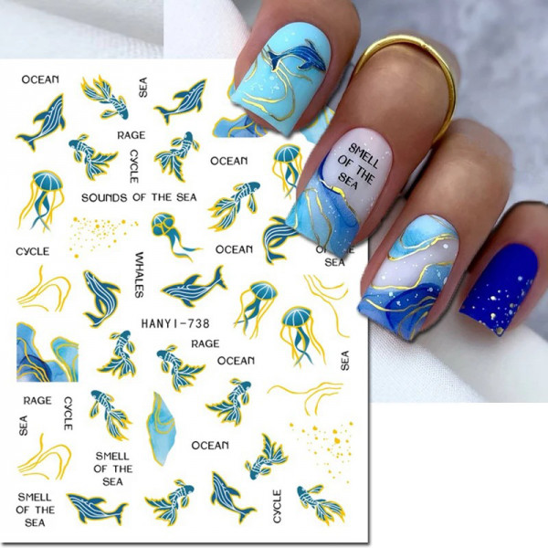 Nail Sticker Sommer 8
