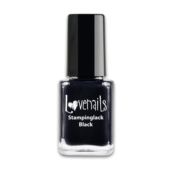 Lovenails Stamping Lack Black 12ml