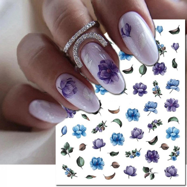 Nail Sticker Blume nailart