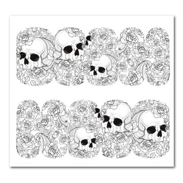Nailart Tattoo Totenkopf 19 Lovenails Shop
