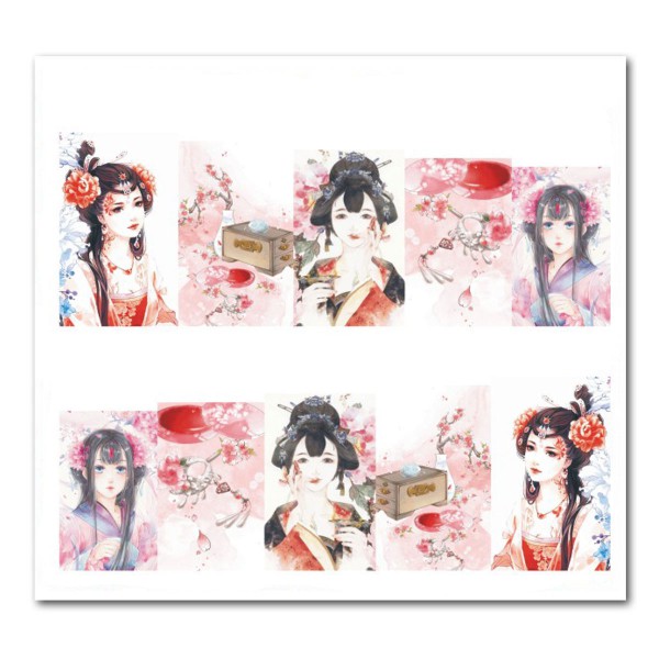 Nailart Tattoo Anime 7