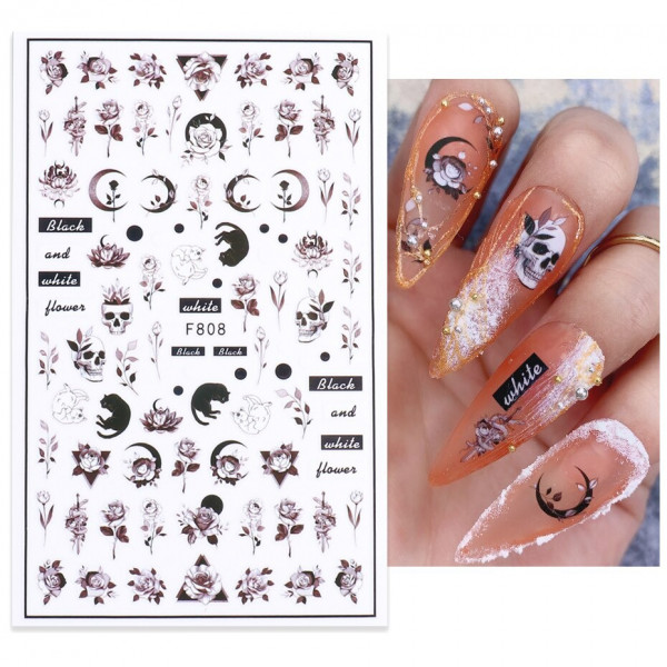 Nail Sticker Blumen Nailart nägel